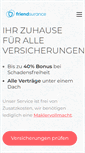 Mobile Screenshot of friendsurance.de